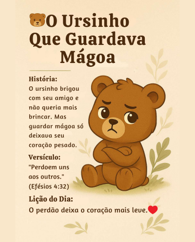 Prévia da página 3 das histórias do Parábolas Kids