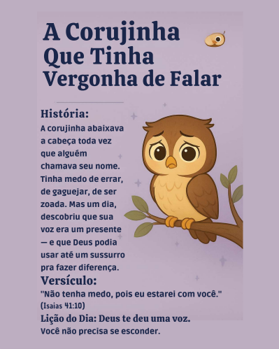 Prévia da página 5 das histórias do Parábolas Kids